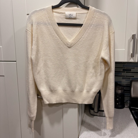 Aritzia Wilfred merino wool sweater - Picture 4 of 8
